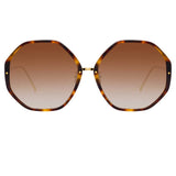 Linda Farrow Alona C2 Oversized Sunglasses