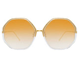 Linda Farrow Alona C9 Oversized Sunglasses