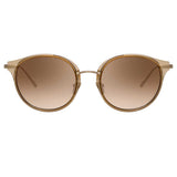 Linda Farrow Jackson C3 D-Frame Sunglasses