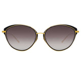Linda Farrow Ivy C1 Cat Eye Sunglasses
