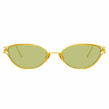 Linda Farrow Violet C1 Cat Eye Sunglasses