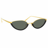 Linda Farrow Daisy C1 Cat Eye Sunglasses