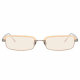 Linda Farrow Leona C5 Rectangular Sunglasses