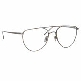 Linda Farrow Auguste C4 Aviator Optical Frame