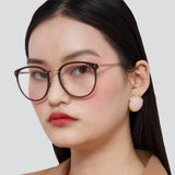 The Calthorpe | Oval Optical Frame in Brown (C6)