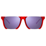 Marcelo Burlon 1 C4 D-Frame Sunglasses
