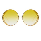 Matthew Williamson Blossom C6 Round Sunglasses