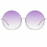 Matthew Williamson Freesia C5 Oversized Sunglasses