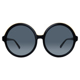 N21 S1 C1 Round Sunglasses in Black