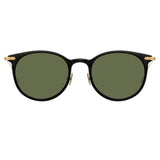 Linda Farrow Linear Childs C10 D-Frame Sunglasses
