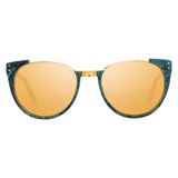 Linda Farrow 136 C40 Cat Eye Sunglasses