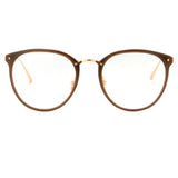 The Calthorpe | Oval Optical Frame in Brown (Men's)