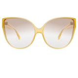 Linda Farrow 656 C16 Cat Eye Sunglasses