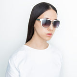 Sacai 2 C3 D-frame Sunglasses